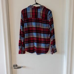 American Eagle super soft red and blue flannel